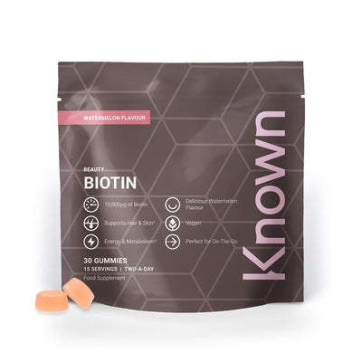 Vegane Biotin-Gummibärchen für das Haar