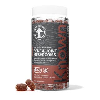 Vegane Gummibärchen mit Pilzen für Knochen und Gelenke