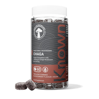 Vegane Chaga-Pilz-Gummibärchen