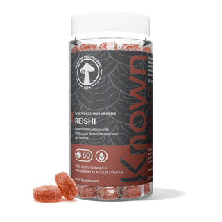 Vegane Reishi-Pilz-Gummibärchen