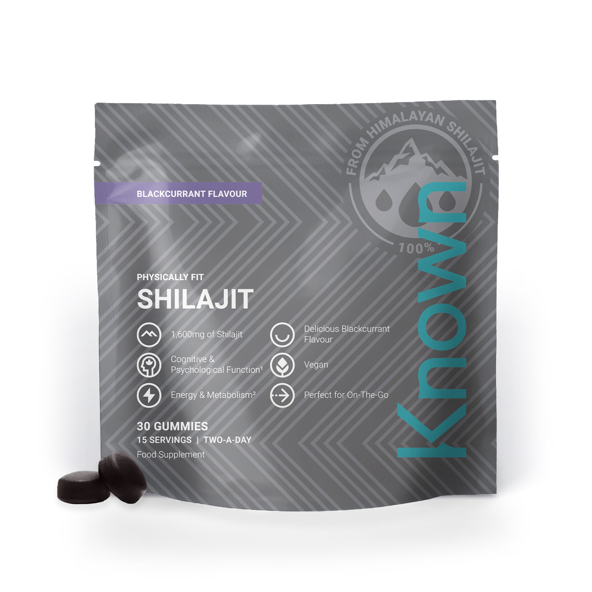 Shilajit Gummies für unterwegs