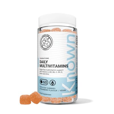 Tägliche Multivitamin-Gummibärchen – zuckerfrei