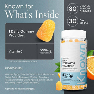 Hochwirksame Vitamin C-Gummibärchen – Vegan 