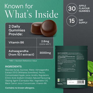 Ashwagandha Gummies On The Go Pouch