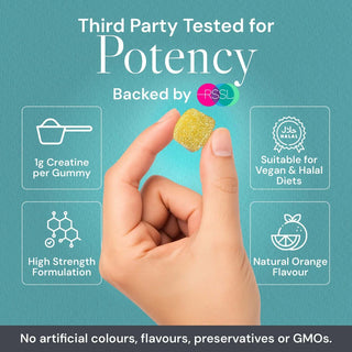 Creatine Gummies Value Pouch - Orange