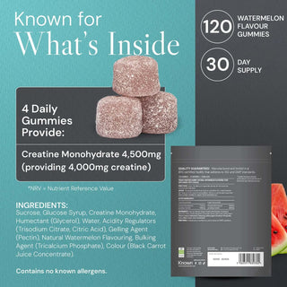 Creatine Gummies Value Pouch - Watermelon