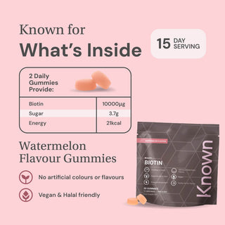 Biotin Gummies On The Go Pouch