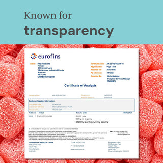 Kreatin-Fruchtgummis 