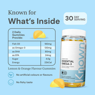 Essentielle Omega-3-Fruchtgummis 