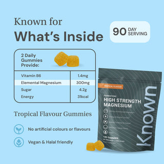 Vegane Magnesium-Gummibärchen