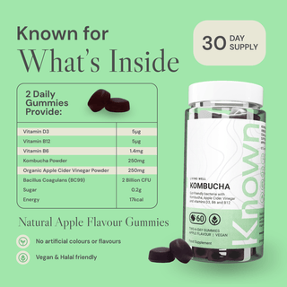 Kombucha-Gummibärchen