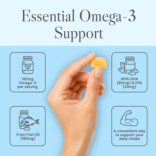 Essentielle Omega-3-Fruchtgummis 