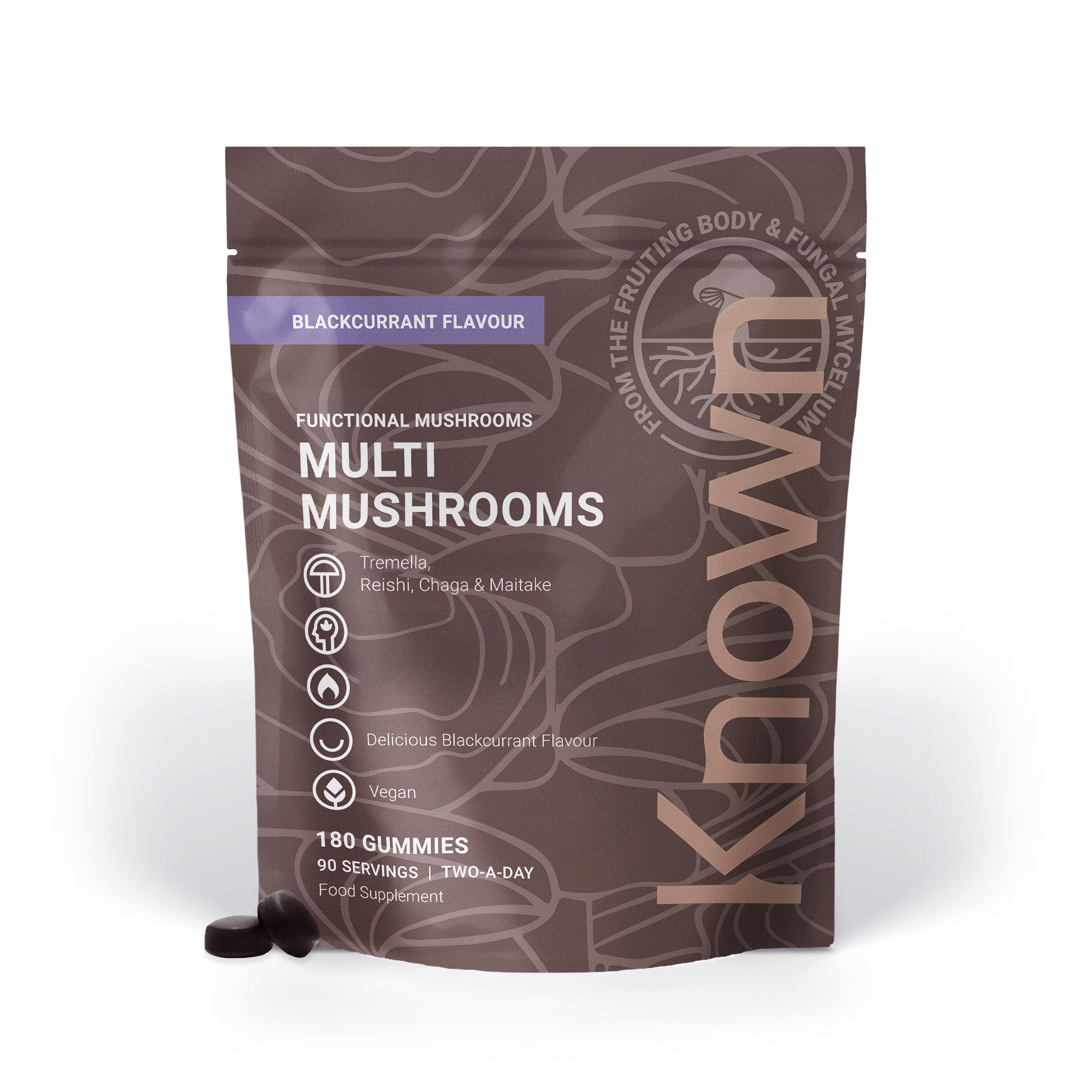 Multi Mushroom Gummies Value Pouch