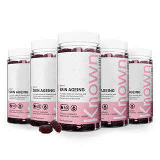 Gummies végétaliennes CoQ10 contre le vieillissement cutané 