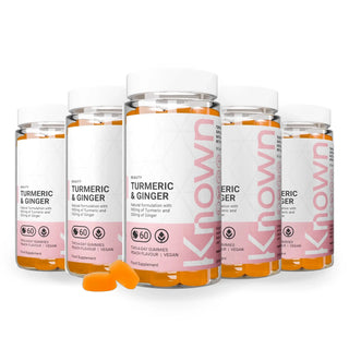 Gummies végétaliens au curcuma et au gingembre 