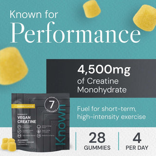 Creatine Gummies On The Go Pouch - Orange